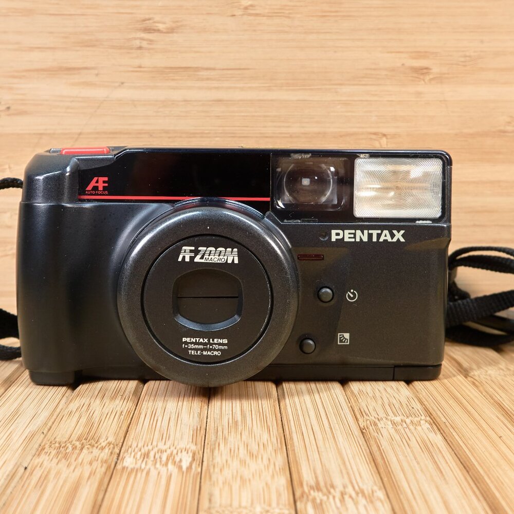 Pentax Zoom 70-S Point and Shoot 35mm Film Camera, Made in Japan